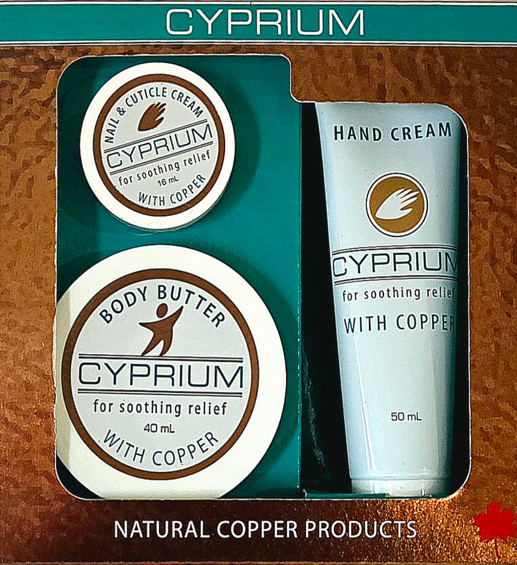 NEW Cyprium - Body Care Trio