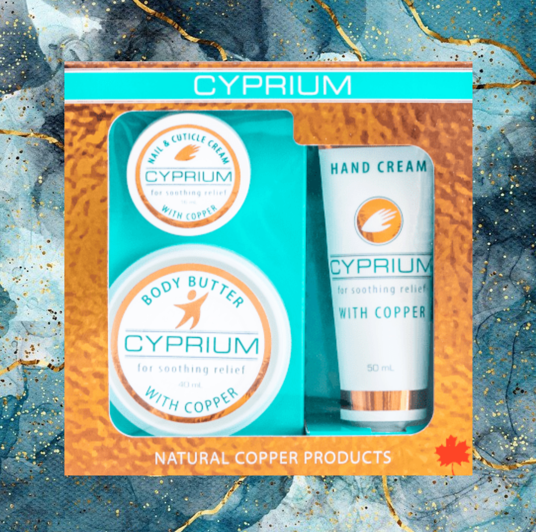 Cyprium - Copper Body Care Trio